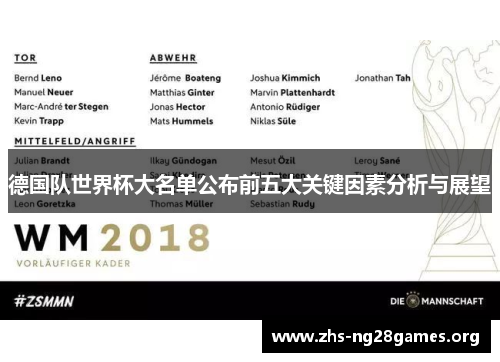 德国队世界杯大名单公布前五大关键因素分析与展望